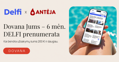 Dovana – DELFI prenumerata!